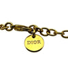 クリスチャン・ディオール Christian Dior Petit CDネックレス ゴールド メタル/ラインストーン/フェイクパール アクセサリー