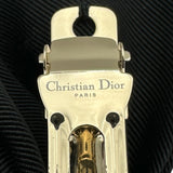 クリスチャン・ディオール Christian Dior Diorツイストリボンバレッタ ブラック メタル/レーヨン アクセサリー
