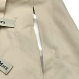 マックスマーラ Max Mara トレンチケープコート 473105266 ベージュ コットン レディース トレンチコート