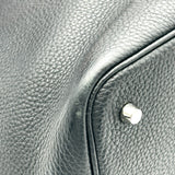 エルメス HERMES ピコタンロックMM D刻 ブラック シルバー金具 トリヨン レディース ハンドバッグ