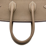 エルメス HERMES バーキン25 Z刻 エトゥープ ゴールド金具 トゴ レディース ハンドバッグ