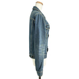 サンローラン SAINT LAURENT デニムジャケット 377890 ブルー コットン レディース デニムジャケット