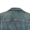 サンローラン SAINT LAURENT デニムジャケット 377890 ブルー コットン レディース デニムジャケット