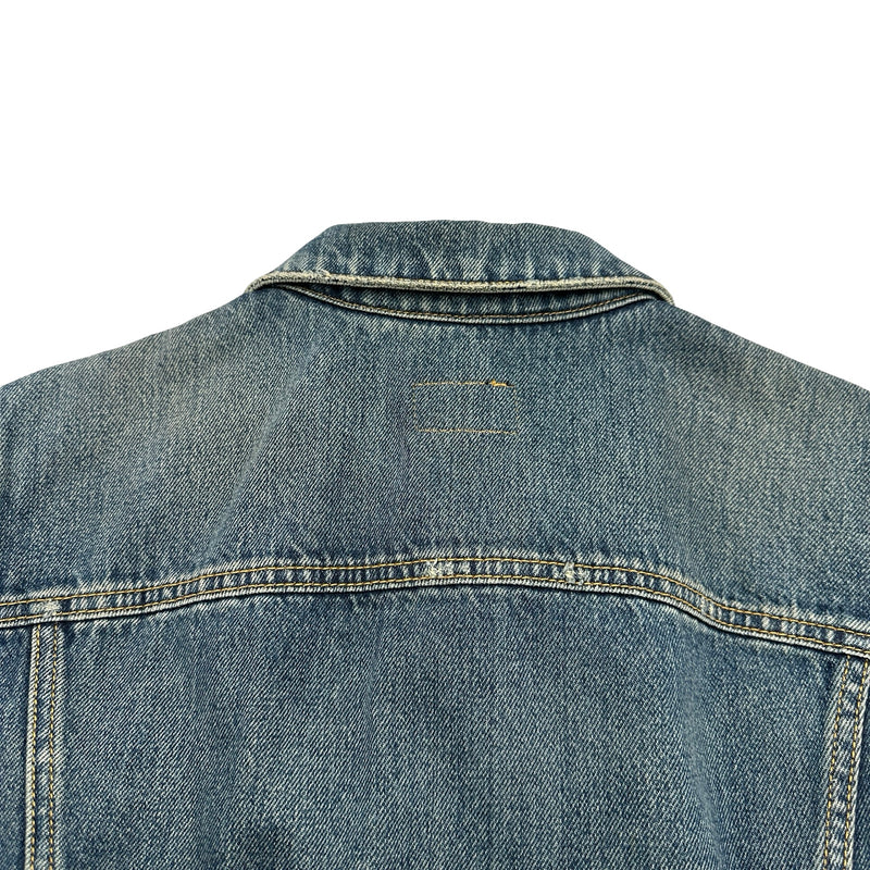 サンローラン SAINT LAURENT デニムジャケット 377890 ブルー コットン