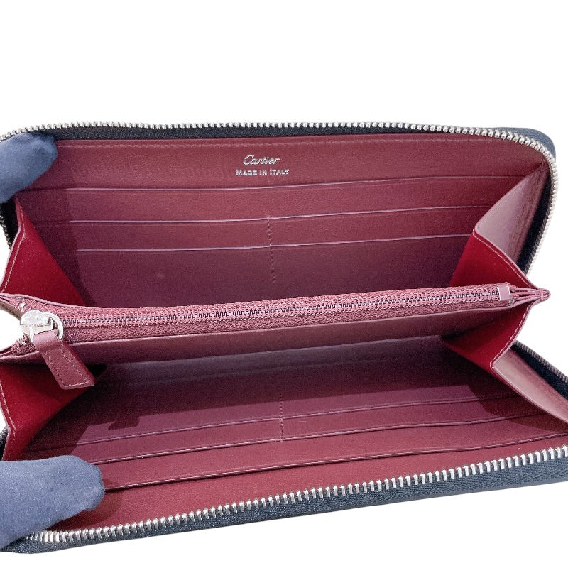 カルティエ Cartier マストドゥカルティエラウンドジップウォレット