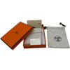 エルメス HERMES ミニマイヨン PM ネックレス ブルー シルバー金具 メタル アクセサリー