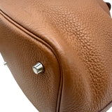 エルメス HERMES ピコタンロックMM U刻印 ゴールド シルバー金具 トリヨン レディース ハンドバッグ