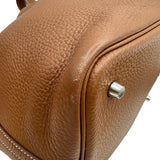 エルメス HERMES ピコタンロックMM U刻印 ゴールド シルバー金具 トリヨン レディース ハンドバッグ