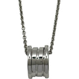 ブルガリ BVLGARI ビーゼロワンネックレス ホワイトゴールド 750 ジュエリー