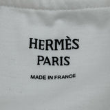 エルメス HERMES コーチング リミックス半袖Tシャツ 5E4621DM ホワイト コットン レディース 半袖Ｔシャツ