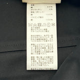 エルメス HERMES コットンワイドパンツ 4E0404DQ ブラック コットン レディース その他ボトムス