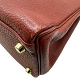 エルメス HERMES ケリー28 □I刻印 ブリック ゴールド金具 トゴ レディース ハンドバッグ