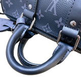ルイ・ヴィトン LOUIS VUITTON キーポルバンドリエール25 M46271 エクリプス リバース レザー メンズ ボストンバッグ