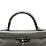 エルメス HERMES ミニケリー2 K刻 アルジャン シルバー金具 シェーブルシャムキラ レディース ショルダーバッグ