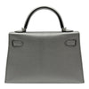 エルメス HERMES ミニケリー2 K刻 アルジャン シルバー金具 シェーブルシャムキラ レディース ショルダーバッグ