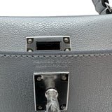 エルメス HERMES ミニケリー2 K刻印 アルジャン シルバー金具 シェーブル・シャムキラ レディース ハンドバッグ