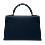 エルメス HERMES ミニケリー2 G刻 ブラック シルバー金具 エプソン レディース ショルダーバッグ