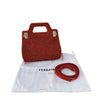 サルヴァトーレ・フェラガモ Salvatore Ferragamo WANDA MINI2WAYバッグ 213688 レザー/スエード/ラインストーン レディース ハンドバッグ