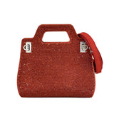 サルヴァトーレ・フェラガモ Salvatore Ferragamo WANDA MINI2WAYバッグ 213688 レザー/スエード/ラインストーン レディース ハンドバッグ