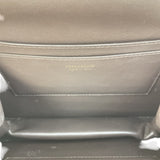 サルヴァトーレ・フェラガモ Salvatore Ferragamo ロゴトップハンドルバッグ 215917 カーキ/レッド カーフ/レキンガラス レディース ハンドバッグ