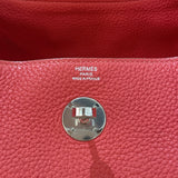 エルメス HERMES リンディ26 □P刻 ブーゲンビリア シルバー金具 トリヨン レディース ショルダーバッグ