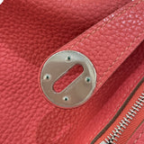 エルメス HERMES リンディ26 □P刻 ブーゲンビリア シルバー金具 トリヨン レディース ショルダーバッグ