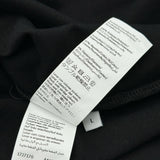 ロエベ LOEWE ロゴ刺繡半袖Tシャツ H526Y22XDE ブラック コットン メンズ 半袖Ｔシャツ