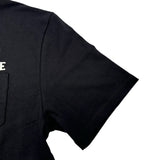ロエベ LOEWE ロゴ刺繡半袖Tシャツ H526Y22XDE ブラック コットン メンズ 半袖Ｔシャツ