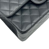 シャネル CHANEL マトラッセ23 A01113 13番台 ブラック ゴールド金具 キャビアスキン レディース ショルダーバッグ