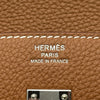 エルメス HERMES バーキン25 K刻印 ゴールド シルバー金具 トゴ レディース ハンドバッグ