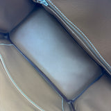 エルメス HERMES バーキン25 K刻印 ゴールド シルバー金具 トゴ レディース ハンドバッグ