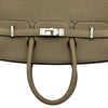 エルメス HERMES バーキン25 W刻印 ベージュマルファ シルバー金具 トゴ レディース ハンドバッグ