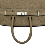 エルメス HERMES バーキン25 W刻印 ベージュマルファ シルバー金具 トゴ レディース ハンドバッグ