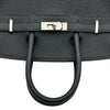 エルメス HERMES バーキン25 G刻印 ブラック シルバー金具 トゴ レディース ハンドバッグ