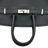 エルメス HERMES バーキン25 G刻印 ブラック シルバー金具 トゴ レディース ハンドバッグ
