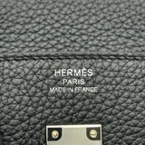 エルメス HERMES バーキン25 G刻印 ブラック シルバー金具 トゴ レディース ハンドバッグ