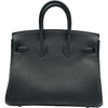 エルメス HERMES バーキン25 G刻印 ブラック シルバー金具 トゴ レディース ハンドバッグ