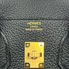 エルメス HERMES バーキン25 G刻印 ブラック ゴールド金具 トゴ レディース ハンドバッグ