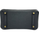 エルメス HERMES バーキン25 G刻印 ブラック ゴールド金具 トゴ レディース ハンドバッグ