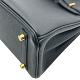 エルメス HERMES バーキン25 G刻印 ブラック ゴールド金具 トゴ レディース ハンドバッグ