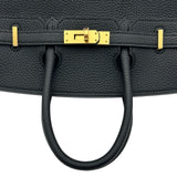 エルメス HERMES バーキン25 G刻印（2026年製） ブラック ゴールド金具 トゴ レディース ハンドバッグ