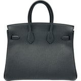 エルメス HERMES バーキン25 G刻印（2026年製） ブラック ゴールド金具 トゴ レディース ハンドバッグ