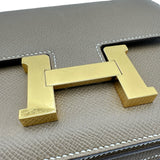 エルメス HERMES コンスタンスミニ Y刻印 エトゥープ ゴールド金具 エプソン レディース ショルダーバッグ
