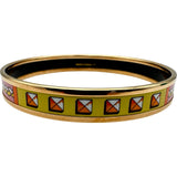 エルメス HERMES エマイユPM ゴールド メタル/七宝焼き アクセサリー