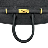 エルメス HERMES バーキン25 G刻印 ブラック ゴールド金具 トゴ レディース ハンドバッグ