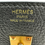 エルメス HERMES バーキン25 G刻印 ブラック ゴールド金具 トゴ レディース ハンドバッグ