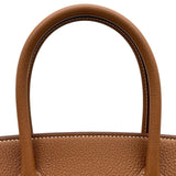 エルメス HERMES バーキン30 K刻印 ゴールド ゴールド金具 トゴ レディース ハンドバッグ
