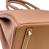 エルメス HERMES バーキン30 K刻印 ゴールド ゴールド金具 トゴ レディース ハンドバッグ