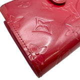ルイ・ヴィトン LOUIS VUITTON ポルトモネ・ビエ・ヴィエノワ M9141F フランボワーズ ヴェルニ レディース 二つ折り財布