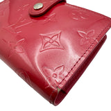 ルイ・ヴィトン LOUIS VUITTON ポルトモネ・ビエ・ヴィエノワ M9141F フランボワーズ ヴェルニ レディース 二つ折り財布
